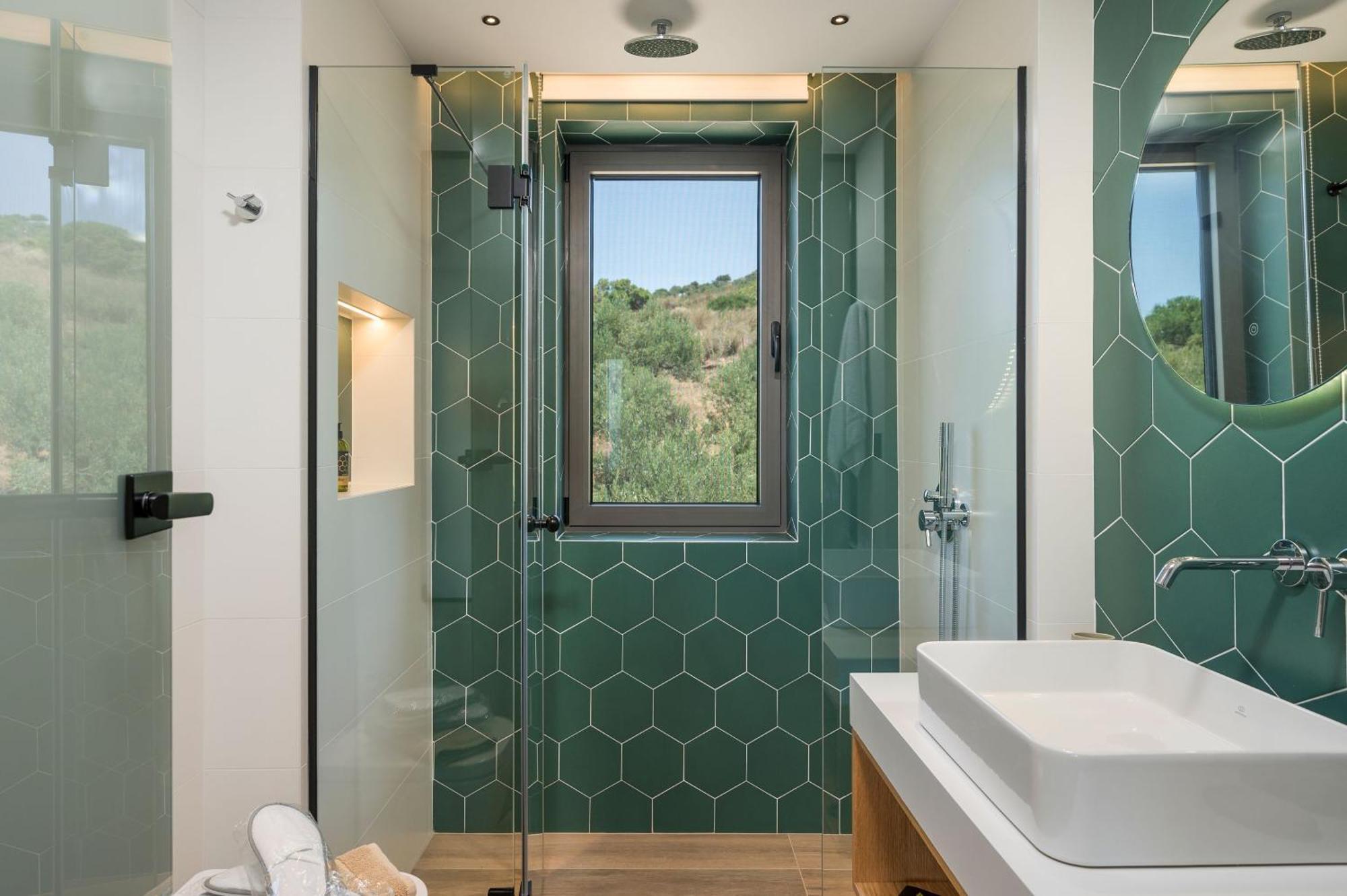 Villa Ekphrasis With Sea View And Jacuzzi Ravdhoukha Bagian luar foto